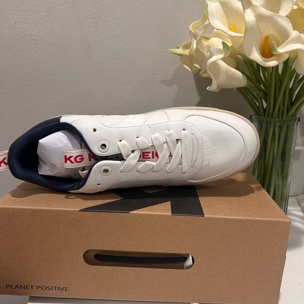 Kurt Geiger White Sneakers Minimalist Design